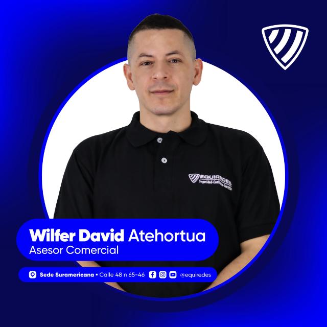 Wilfer David Atehortua · tarjeta oficial de Equiredes