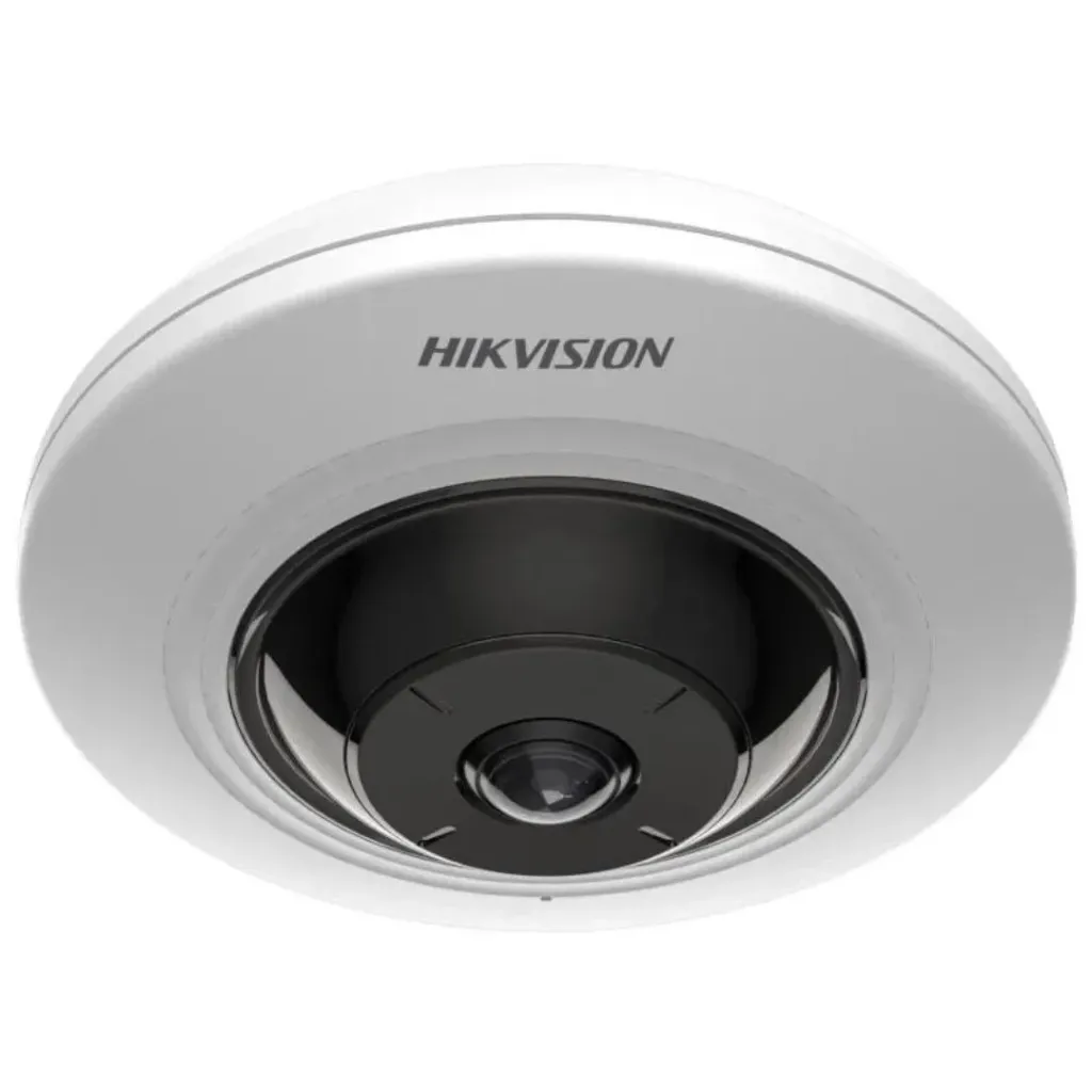 [DS-2CD2935FWD-I(1.16mm)] 1/2.8" Progressive Scan CMOS; H.265+/H.265/H.264+/H.264/MJPEG; Color: 0.016 lux @(F2.2, AGC ON), 0 lux with IR; 25fps/30fps(2048×1536, 1920×1080); F2.2, field of view: 180°(H)x180°(V); 120dB WDR; 2 streams; 3D DNR; BLC; ICR; up to 10m IR(optional); DC12