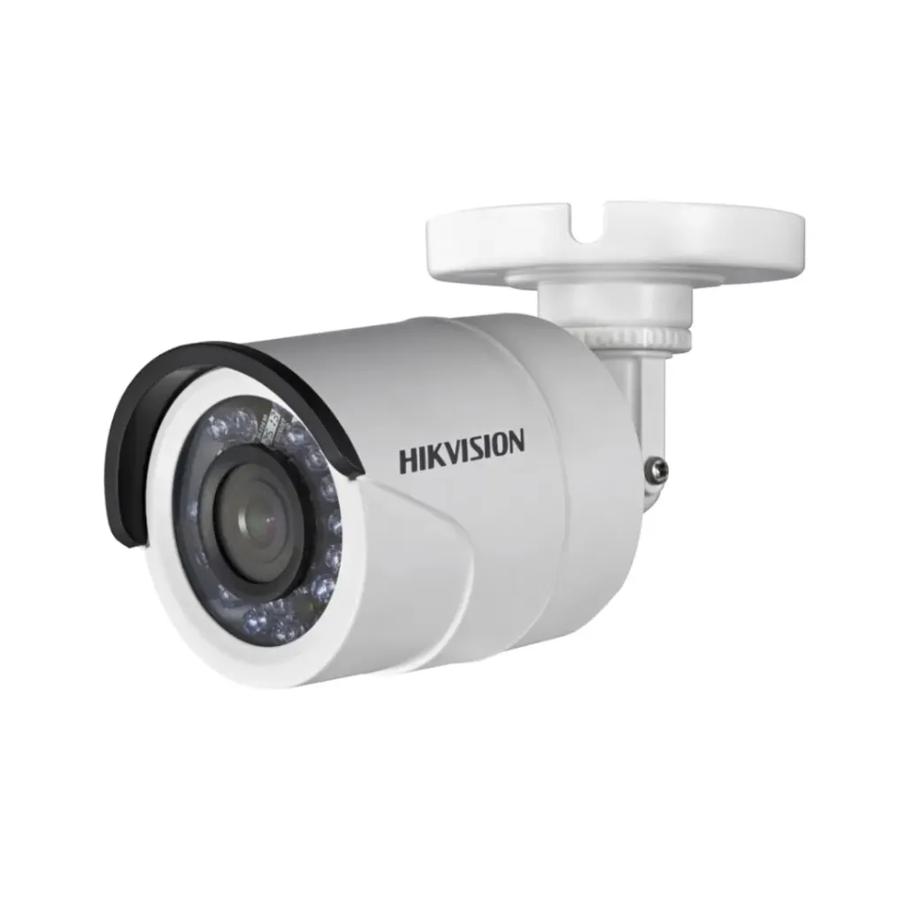 [DS-2CE16D0T-IRF(2.8mm)(C)] Hikvision Cámara Turbo DS-2CE16D0T-IRF(2.8mm)(C), Bala 1080P, (IP66), Metálica.