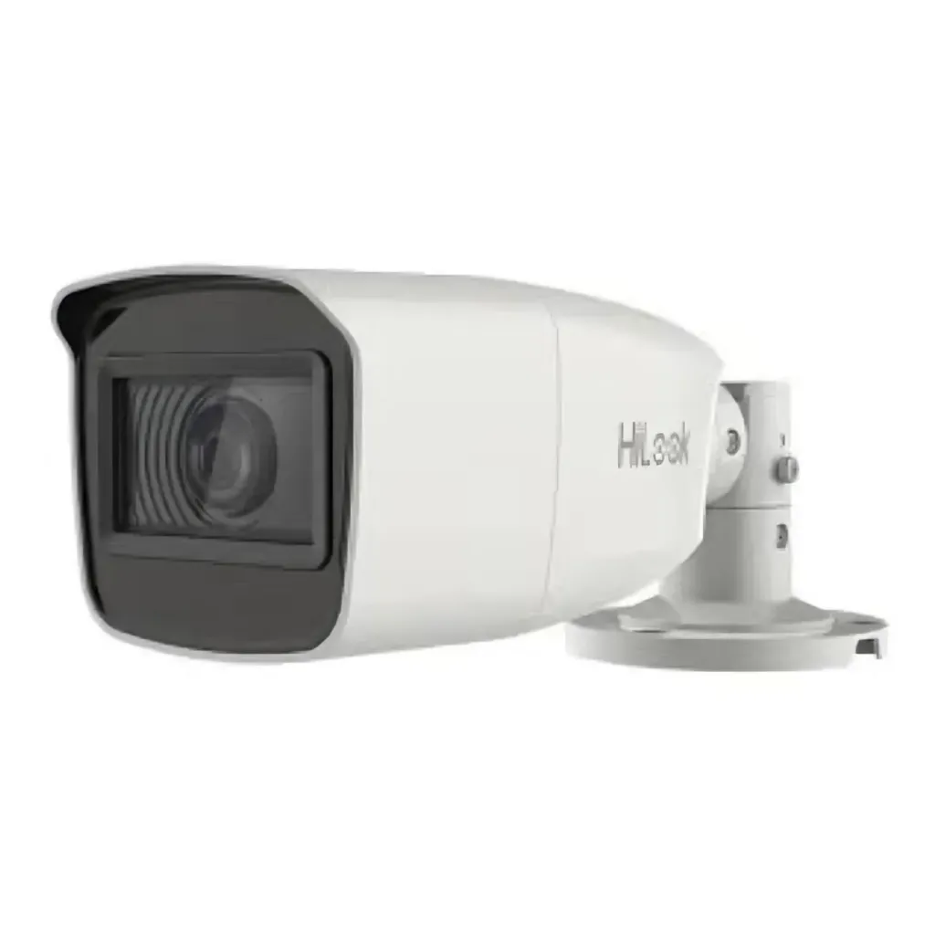 [THC-B320-VF(2.8-12mm)] Hilook Cámara Turbo THC-B320-VF(2.8-12mm), 1080P Ext Bala Vari focal D/NF2.8-12 Exir IR40M (IP66), Semimetálica