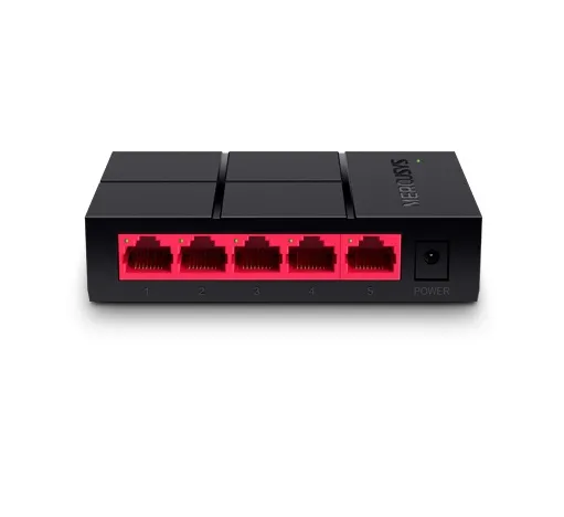 MERCUSYS Switch Mercusys de escritorio NO administrable de 5 puertos Gigabit