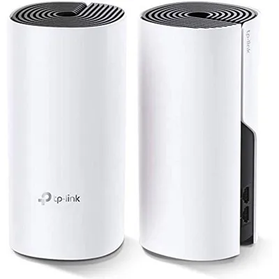 Sistema Wi-Fi Mesh TP-Link Deco E4 (2-Pack) WiFi de malla de doble banda AC1200, puertos 10/100.