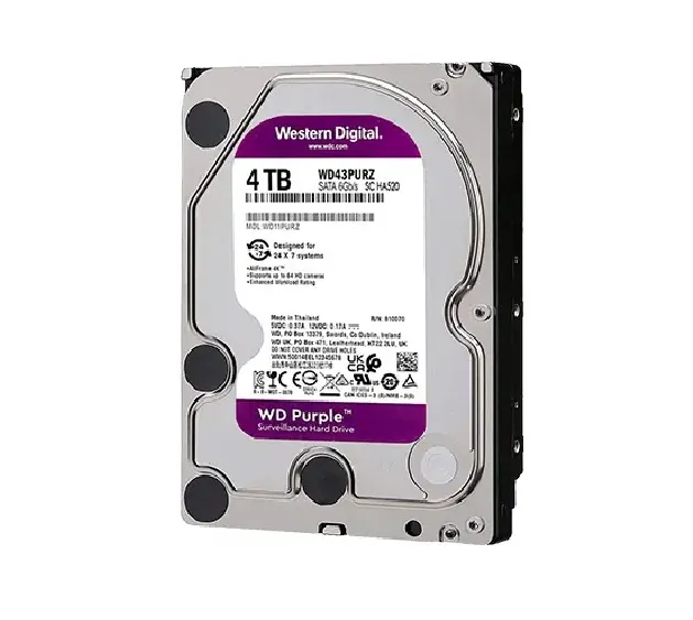 [WD42PURZ] DISCO DURO WESTERN DIGITAL PURPLE 4TB 3.5 5400RPM SATA 6GB/S 256MB CACHE