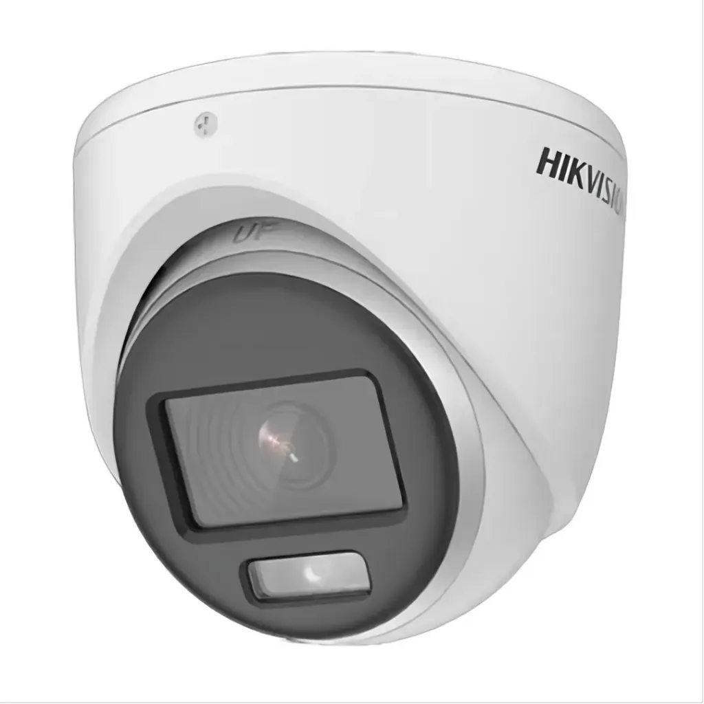Hikvision Cámara Turbo DS-2CE72KF0T-FS(2.8mm), Torreta 3K, Hibrida B/N - ColorVu / Exir / (IP67), Metálica.