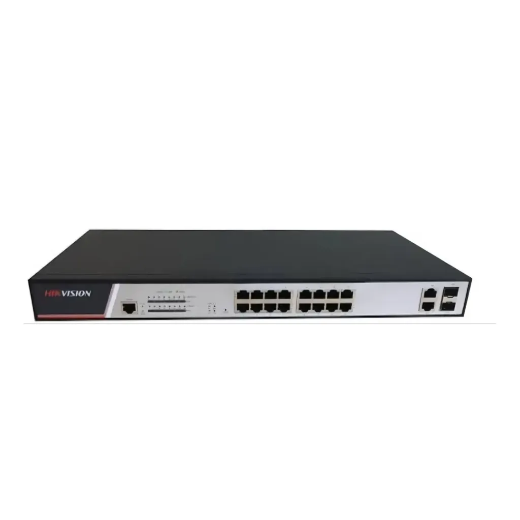Conmutador POE de gestión completa Fast Ethernet de 16 puertos