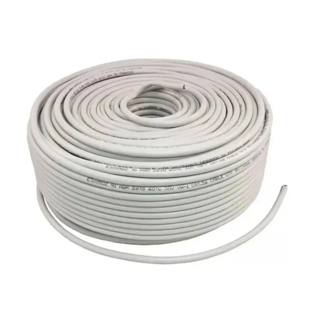 Lynx Cable LY-UTP5EAL, UTP Cat 5e Interior Aleación Conductor 0.5mm Rollo 305Mts