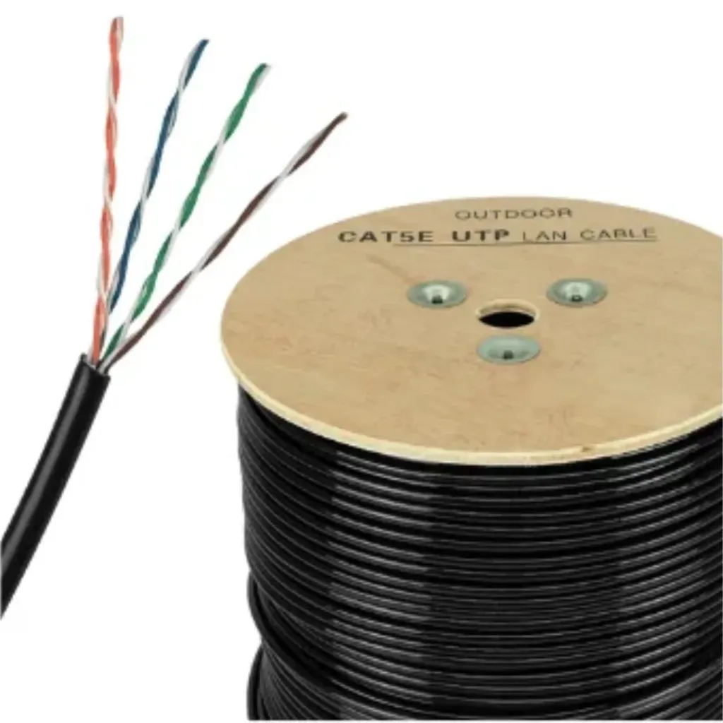 Lynx Cable LY-UTP5EC-EXT, UTP Cat5e Ext, 100% Cobre, Conductor 0.5mm, Rollo 305mt
