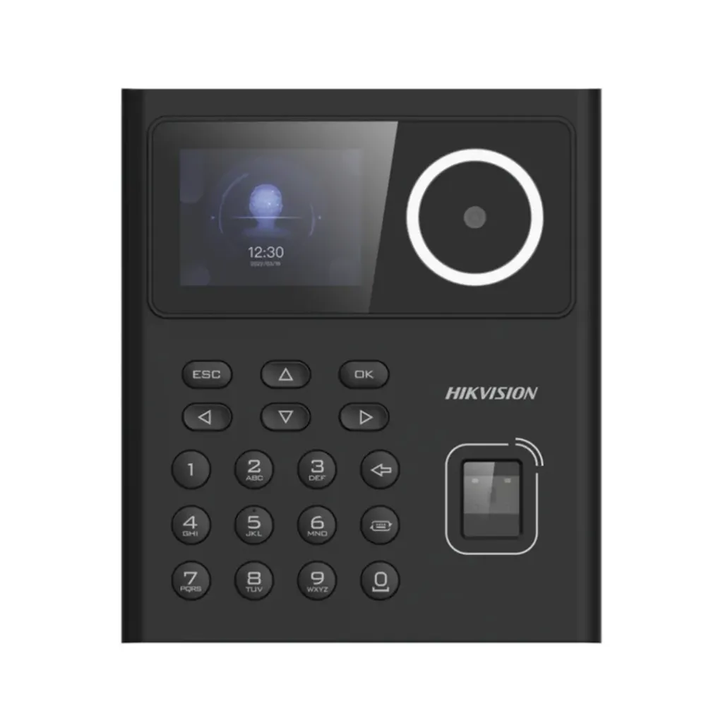[DS-K1T320MFX] Hikvision Biométrico DS-K1T320MFX, Reconocimiento facial MIFARE, P2P Hik-Connect, (Rostros, Huellas, Tarjetas, PIN).