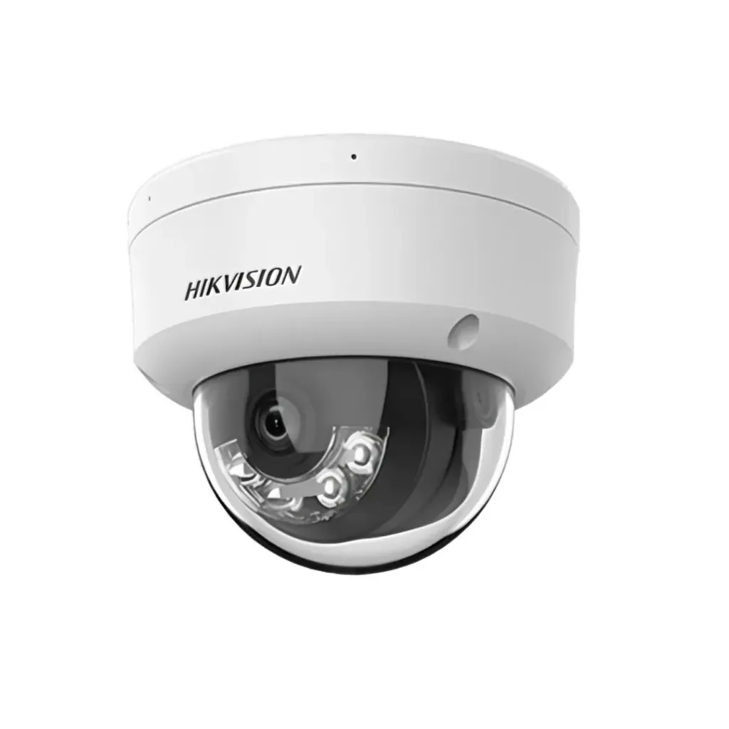HIKVISION CAMARA IP 2MP DOMO MD 2.0 H265+ WDR 2.8MM 30M IP67 IK10 METAL Y PLASTICO HIKVISION