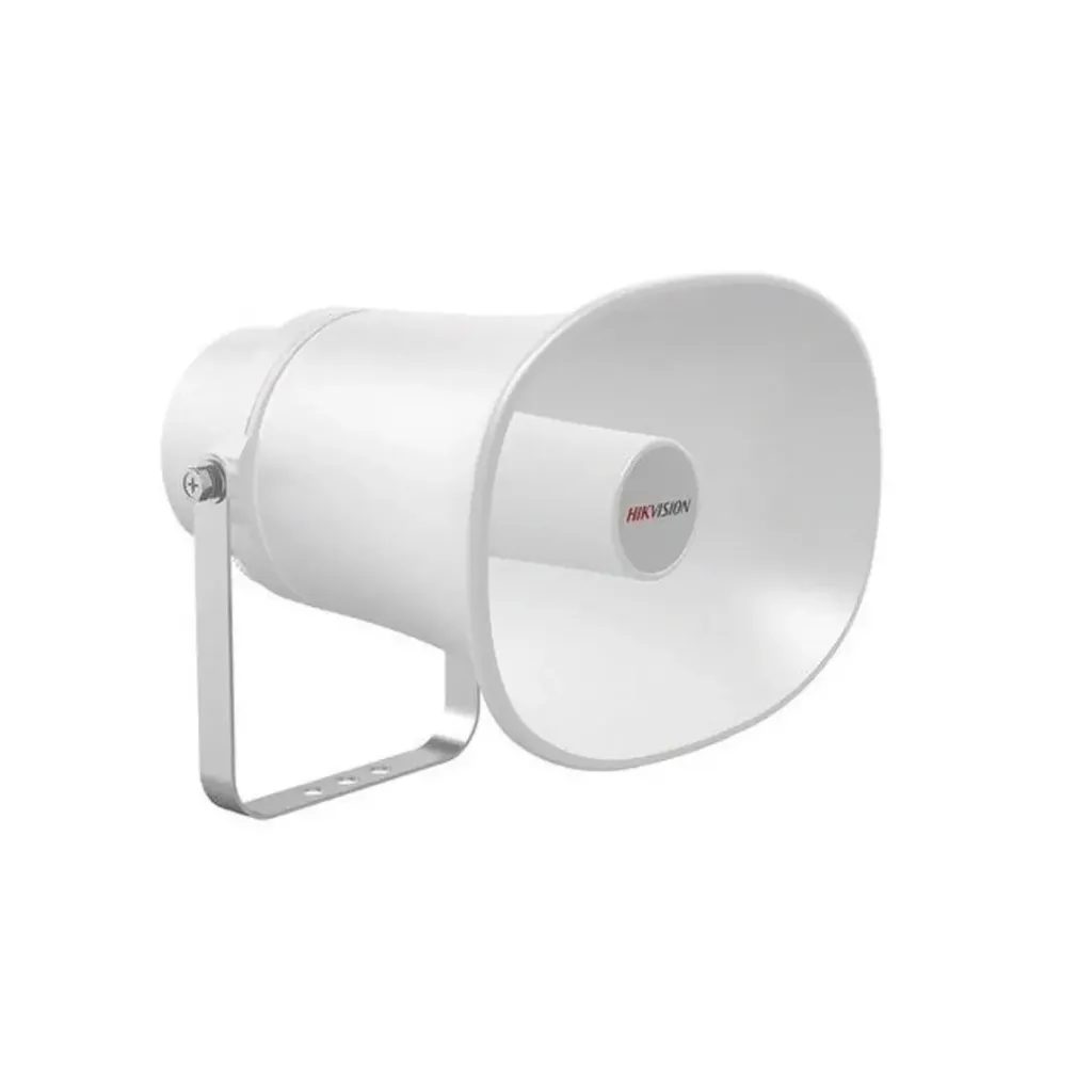 Bocina IP / PoE / 12 VCD / 120 dB / IP67 / Compatible con Hik-Central / Reproducción de Audio vía Red / Compatible con equipos HIKVISION en General