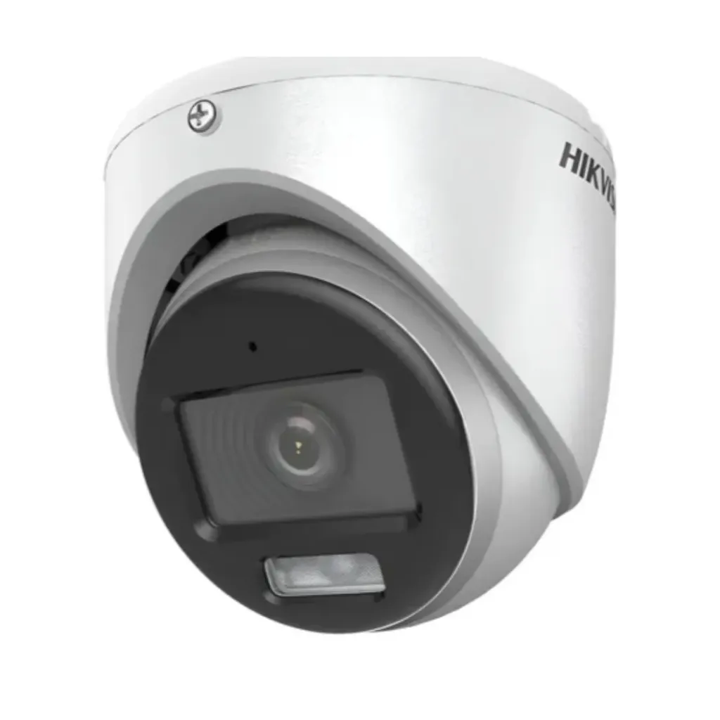 [DS-2CE70DF0T-LMFS(2.8mm)] Hikvision Cámara Turbo DS-2CE70DF0T-LMFS(2.8mm), Torreta 2M, Smart Hybird Light / (IP67) / Acusense.
