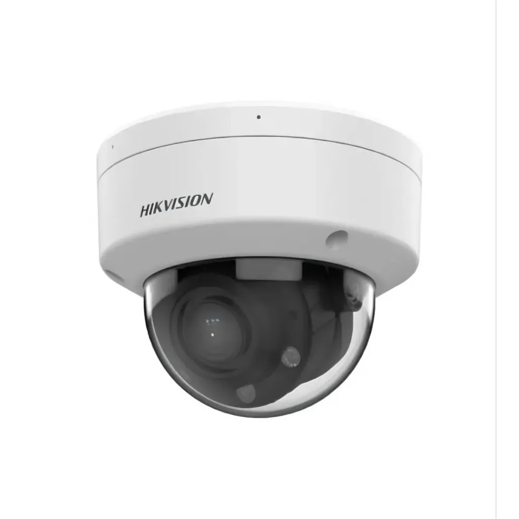 HIKVISION Domo IP 4 Megapíxel / Lente Motorizado 2.8 a 12 mm / Dual Light (30 mts IR + 30 mts Luz Blanca) / ACUSENSE Lite / Microfono Integrado / Exterior IP67 / IK08 / WDR 120 dB / PoE / ONVIF / Micro SD