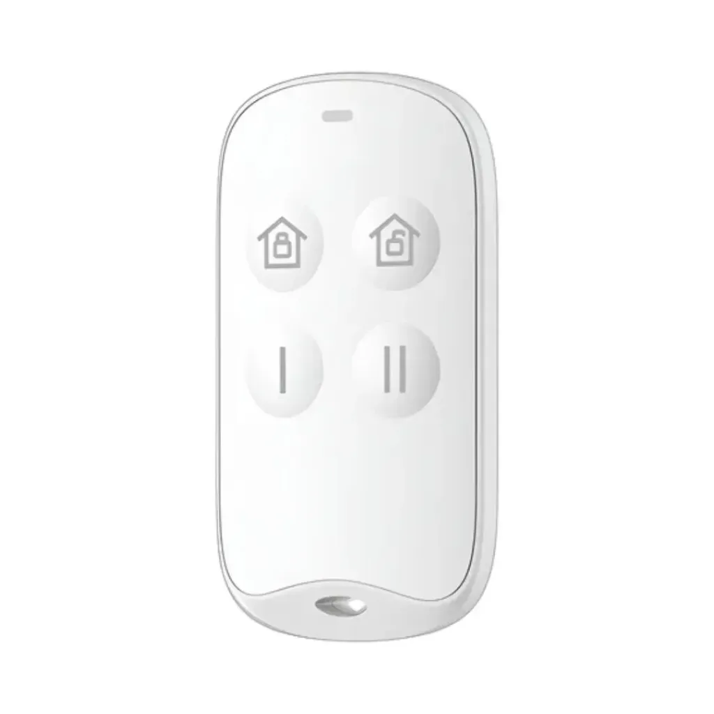 Control Remoto AX HOME HIKVISION Remote arming and disarming
Configurable I and II buttons can provide more useful functions Frequency hopping against jamming for reliable transmission