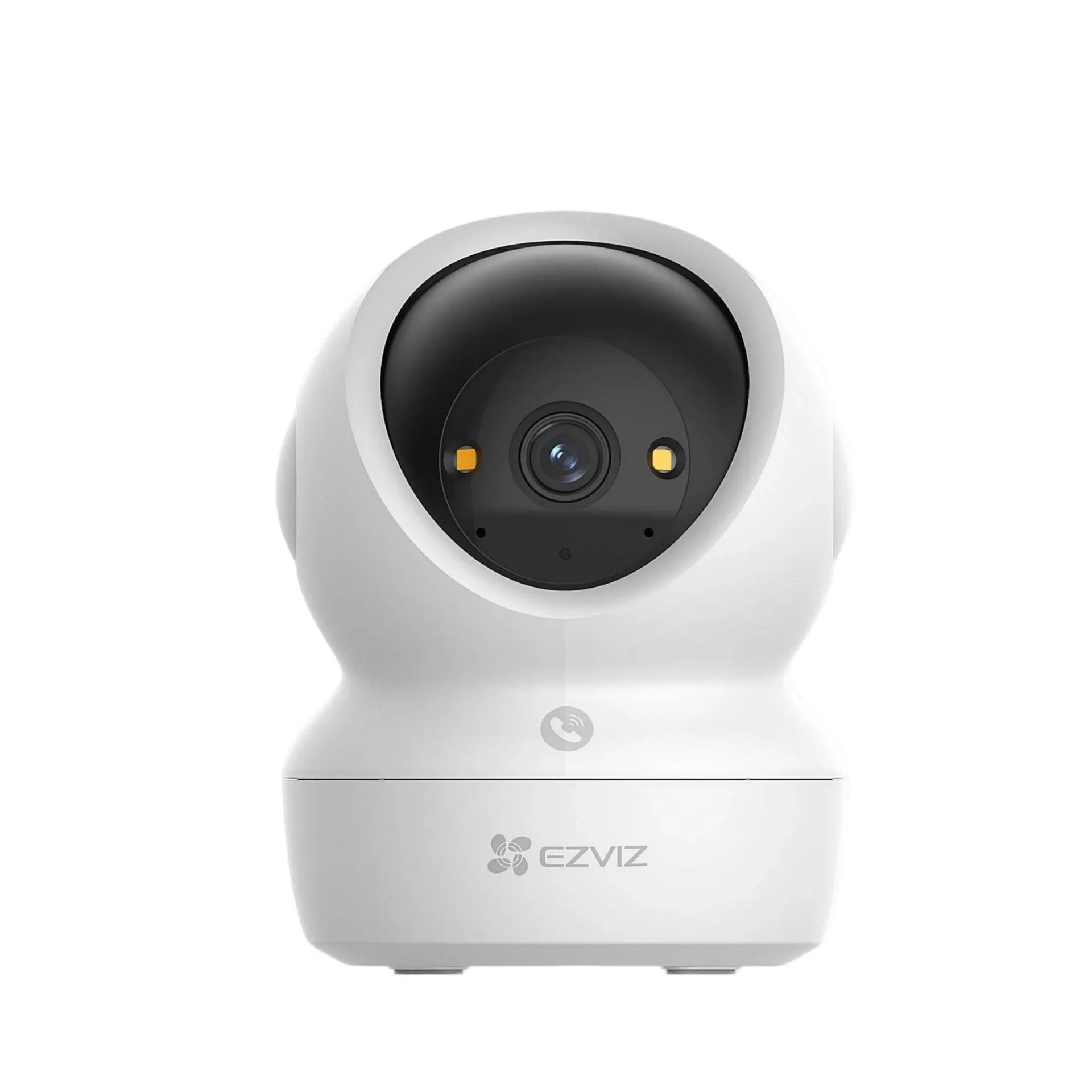 EZVIZ PT H6C PRO CAMARA HOGAR  WIFI  H6C PT 5MP WIFI 360° ALARMA  10mIR AUDIO BIDIRECCIONAL  SEGUIMIENTO INTELIGENTE PUERTO DE RED SLOT MICRO SD 512 GB, BOTON DE LLAMADAS, VISION NOCTURNA A COLOR, DOBLE BANDA (2.4 / 5 GHz)
