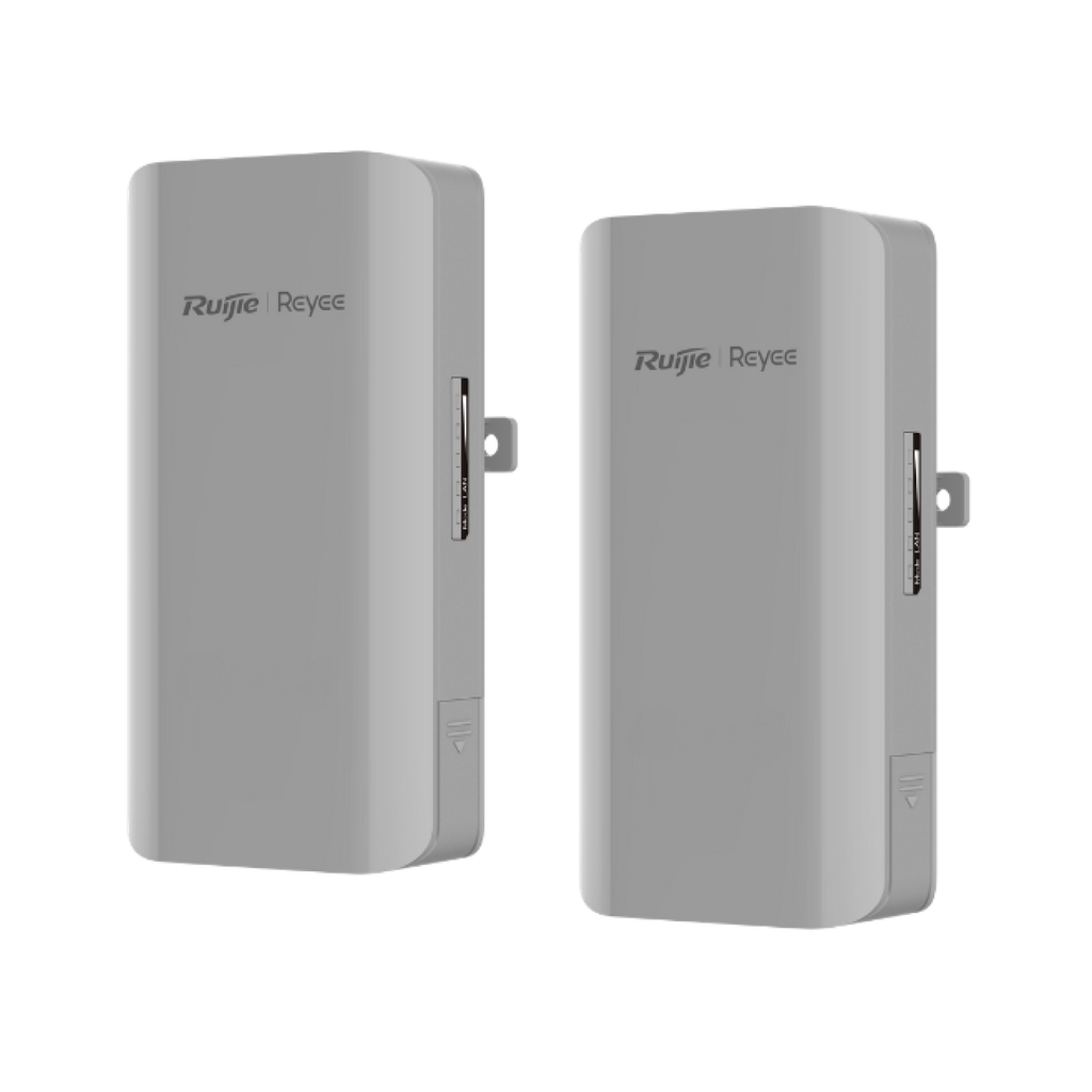 RADIO ENLACE EXTERIOR 5GHz 10/100Mbps HASTA 1KM MONTAJE PARED/POSTE IP54 CCTV RUIJIE